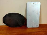 SIGNS: A 'Coke' oval enamel sign together with a &lsquo;NO STOPPING&rsquo; tin sign - 4