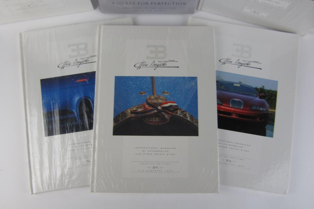 BUGATTI: Collection of books relating to Bugatti automobiles. - Price Estimate: $80 - $120