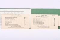 AC: An&nbsp;1937&nbsp;AC model range brochure. with Price List & Optional Extra cards - 4