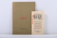 AMPLEX: An early 'AMPLEX EDUCATION' instructive booklet. 'valveless' booklet
