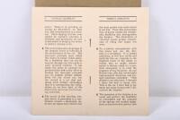 AMPLEX: An early 'AMPLEX EDUCATION' instructive booklet. 'valveless' booklet - 3