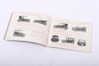 AUSTIN: A circa 1913&nbsp;AUSTIN CARS&nbsp;model range 1st Edition EXPORT&nbsp;catalogue. Small format abridged edition - 2