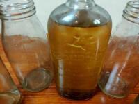 LAUREL KEROSENE: collection of 6 glass bottles - 2