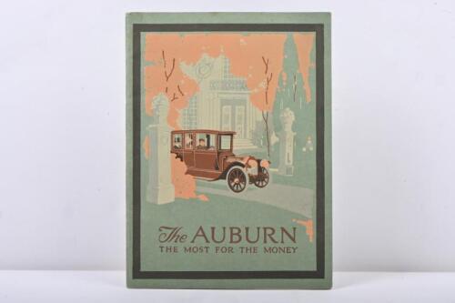 24 · AUBURN: A 1913 'The AUBURN - THE MOST FOR THE MONEY' sales brochure