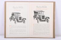 BAYLISS THOMAS: An Australian issued circa 1920's Bayliss Thomas model range brochure as prepared by 'AUTOMOBILE LIMITED', William St, Sydney - 2