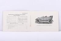 BELSIZE: An original 1913 BELSIZE CARS. model brochure (No. 243) - 2