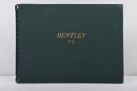 BENTLEY: A circa 1950's BENTLEY 'S' 2 sales brochure