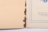 BENTLEY: A 1930s&nbsp;Bentley 4&frac14; Litre 'The Silent Sports Car' sales brochure. As prepared by BENTLEY MOTORS LIMITED - 3