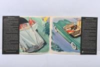 BMW: A rare 1950's sales brochure for the BMW 507 Roadster and BMW 503 Convertible and Coupe. German Edition - 2