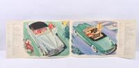 BMW: A rare 1950's sales brochure for the BMW 507 Roadster and BMW 503 Convertible and Coupe. German Edition - 3