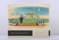 BMW: A rare 1950's sales brochure for the BMW 507 Roadster and BMW 503 Convertible and Coupe. German Edition - 4