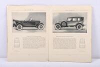 BUICK: An original 1930's Buick model range brochure for Master and Standard Models - 2