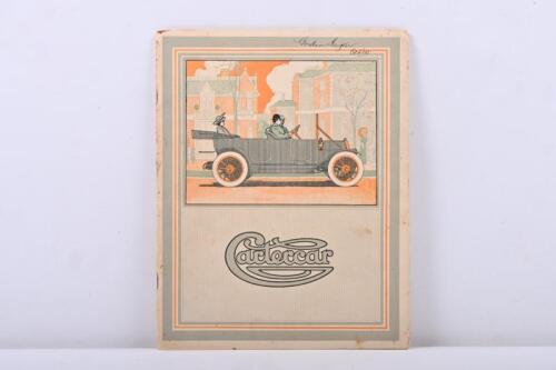 CARTERCAR: A circa 1912 'Cartercar' sales brochure