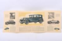 CHANDLER: An original circa 1920's 'The Magnificent New ROYAL EIGHT by Chandler' model sales catalogue - 2