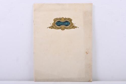 CLEVELAND: An original 'CLEVELAND' catalogue