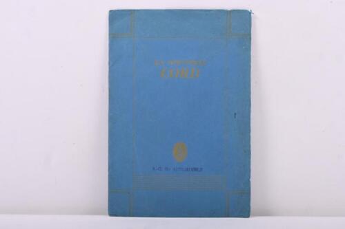 CORD: An original 'Cord' sales brochure, circa 1936. Details Sedans, Convertible Coupes, Coupes and the Convertible Phaeton Sedan for that model year