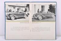 CORD:&nbsp;An original 'Cord' sales brochure, circa 1936. Details Sedans, Convertible Coupes, Coupes and the Convertible Phaeton Sedan for that model year - 2