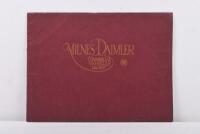 DAIMLER MERCEDES: A rare early 1900's Daimler Mercedes brochure. Issued by&nbsp;MILNES-DAIMLER-MERCEDES LTD OF LONDON