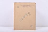 DARRACQ: A 1911&nbsp;DARRACQ CARS Advance Catalogue. SOLE AGENTS FOR NEW SOUTH WALES: GEO. INNES & CO., dealer stamps