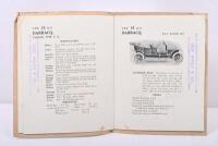 DARRACQ: A 1911&nbsp;DARRACQ CARS Advance Catalogue. SOLE AGENTS FOR NEW SOUTH WALES: GEO. INNES & CO., dealer stamps - 2