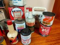 GARAGENALIA: A collection of garagenalia including tins, bottles and boxes - 4