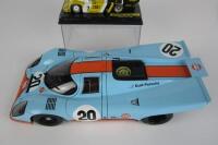 PORSCHE: Two scale Porsche racing models. - 2
