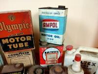 GARAGENALIA: A collection of garagenalia including tins, bottles and boxes - 5