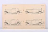 DELAGE: An original 'DELAGE - THE D6.11 WITH INDEPENDENT FRONT WHEELS' sales brochure - 2