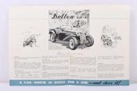 DELLO: A circa 1950's DELLO LIGHT CAR sales brochure - 2