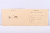 EXCELSIOR: A 1913 EXCELSIOR CARS sales brochure. 14/20 h.p., 20/30 h.p. and 25/35 h.p. Models details - 2
