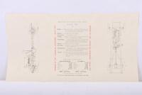 F.A.B.: A 1913 F.A.B. (Fabrique Automobile Belge) fold out sales brochure - 2