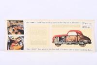 FIAT: A 1949 'FIAT 500C' fold out sales brochure (Edition n. 1045) - 2