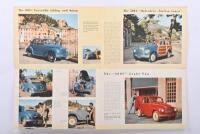 FIAT: A 1949 'FIAT 500C' fold out sales brochure (Edition n. 1045) - 3