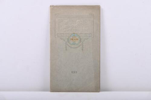 PILAIN: A 1913 PILAIN model range sales brochure