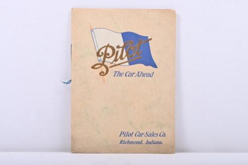 PILOT: An impressive 'Pilot - The Car Ahead' sales brochure for Pilot 40, 50 & 60 models