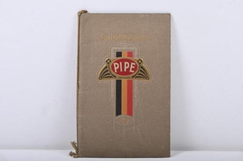 PIPE: An interesting 1913 PIPE Automobiles sales brochure