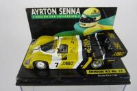 PORSCHE: Two scale Porsche racing models. - 3