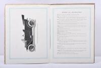 PULLMAN: A 1913 'Pullman - Advance Announcement' catalogue - 2