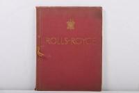 ROLLS-ROYCE: An original circa&nbsp;1930 'PHANTOM II - A CATALOGUE CONCERNING THE NEW 40-50 H.P. SIX CYLINDER ROLLS-ROYCE' sales brochure