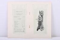 TH.SCHNEIDER: A collection of publications related to TH. SCHNEIDER. 1913 'TH. SCHNEIDER MOTORS' model range sales brochure, SCHNEIDER racing success sheet & related articles - 6