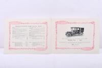 SCOUT MOTORS: A 1913&nbsp;SCOUT CARS. abridged sales brochures by SCOUT MOTORS Ltd - 3