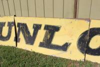 DUNLOP: A large &lsquo;DUNLOP MOTORSPORT&rsquo; tin sign ex- Surfers Paradise International Raceway (740cm wide). - 7