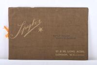 SPYKER:&nbsp;A SPYKER 20 H.P. SALES BROCHURE, 1913. Separate Particulars of "SPYKER" Chassis card sheet - 4