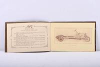 SPYKER:&nbsp;A SPYKER 20 H.P. SALES BROCHURE, 1913. Separate Particulars of "SPYKER" Chassis card sheet - 5