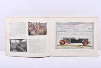 STUTZ: An original 'The Low-Weighted Stutz' sales brochure. Circa 1928 - 2