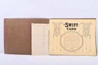 SWIFT: An original 2nd Edition 1911 'SWIFT ALL BRITISH AUTOCARS' sales brochure - 2
