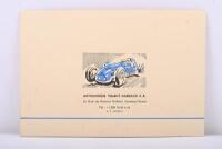 TALBOT-LAGO: A 1954 Talbot-Lago three fold, carded specifications brochure - 3