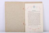 TRIUMPH: A circa 1930's TRIUMPH Super Seven model range catalogue. Issued for BUCKLE MOTORS LIMITED, Sydney - 2