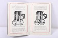 VALVELESS: A circa 1913 DBS VALVELESS - 'THE VALVELESS CARS 15.8 & 19.9 H.P.' Book. "VALVELESS" Engine Details - 2