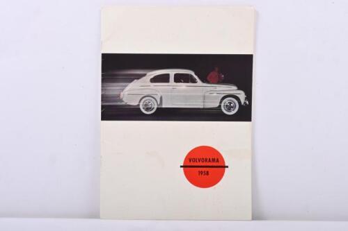 VOLVO: A 1958 edition of 'VOLVORAMA' company profile